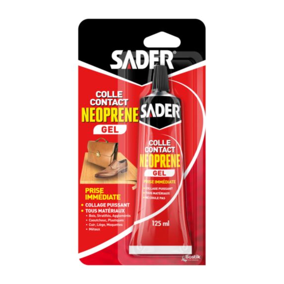 Colle Contact Néoprène Gel 125ml - SADER