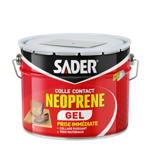 Colle Contact Néoprène Gel Seau 2,5L - SADER