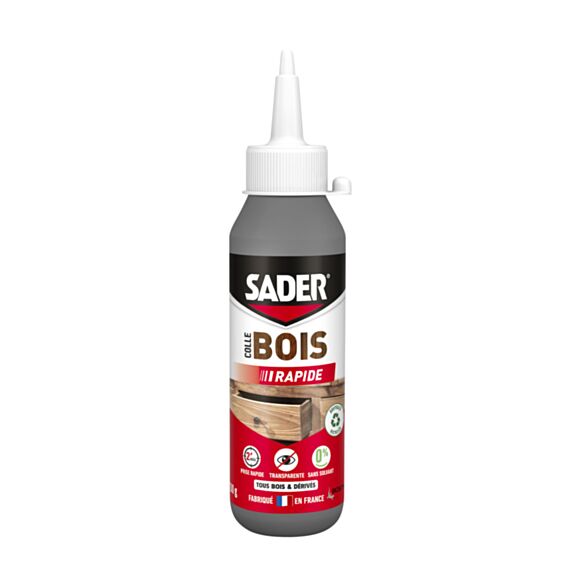 Colle à bois Prise Rapide Biberon 100g - SADER
