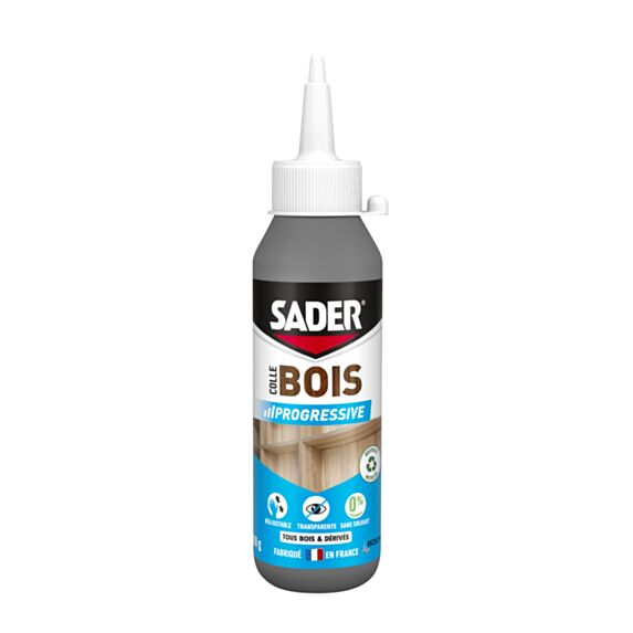 Colle à bois Prise Progressive Biberon 100g - SADER