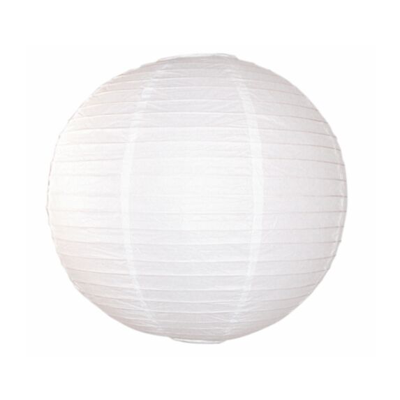 Suspension Boule papier japonais Ø 30 cm blanc - COREP