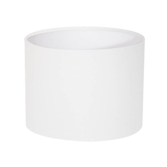 Abat-jour toiline cylindre Ø35 H.19 blanc cassé