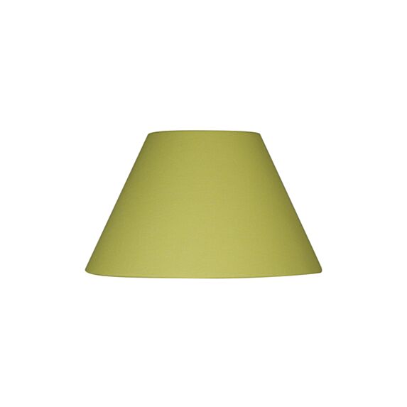 Abat-jour forme conique D19 coton absinthe 