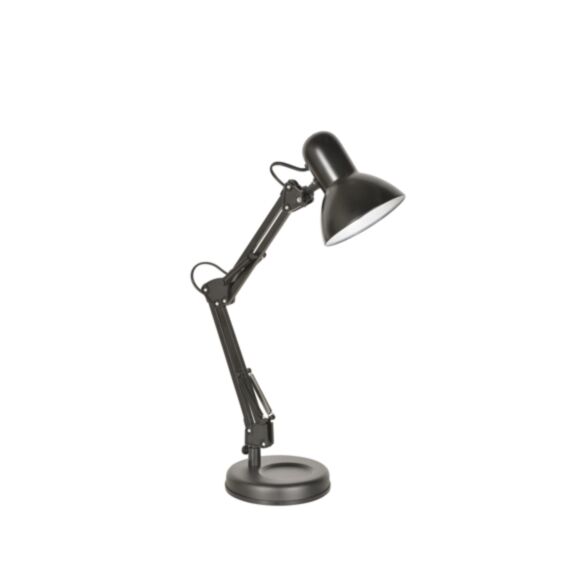 Lampe de bureau architecte triple articulation noir