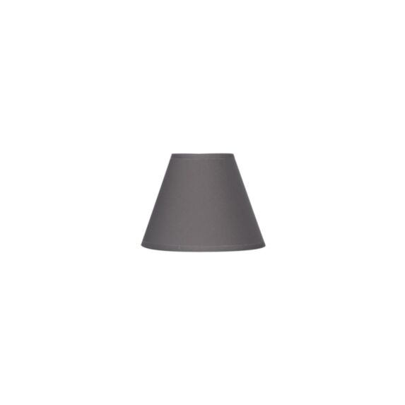 Abat-jour forme conique Ø14p gris ardoise