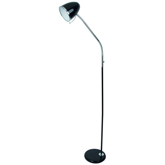 Lampadaire métal Arty noir ∅ 22 cm - COREP 