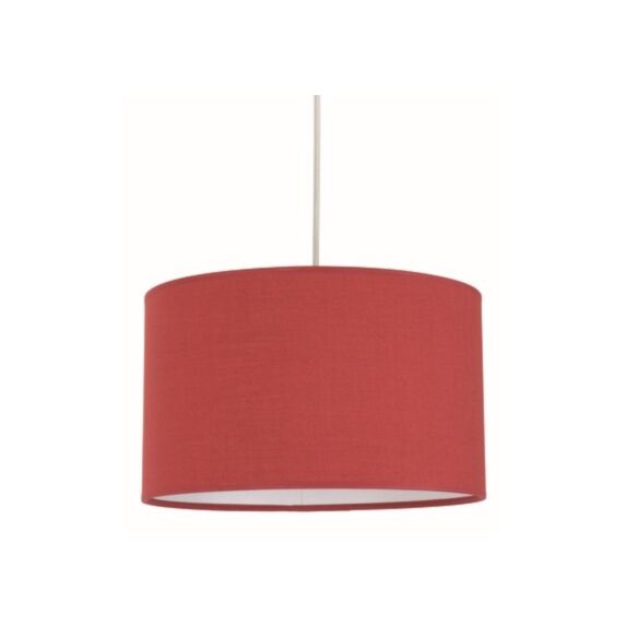 Suspension coton cerise cylindre d38cm