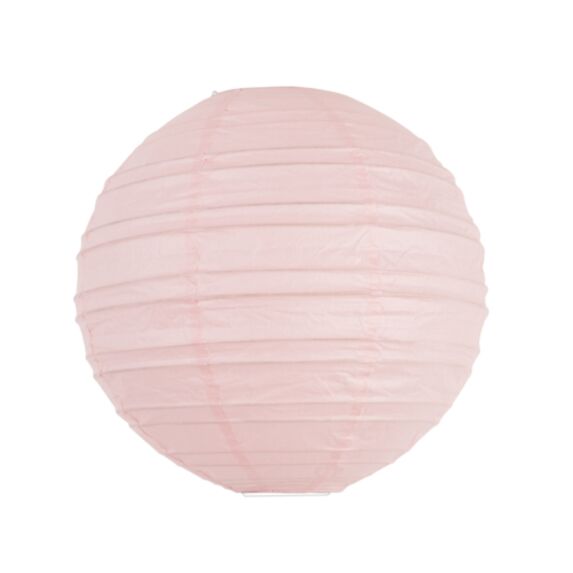 Boule Ø40 bambou rose pastel