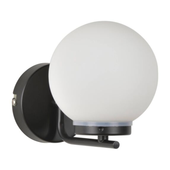 Applique verre noir mat swann