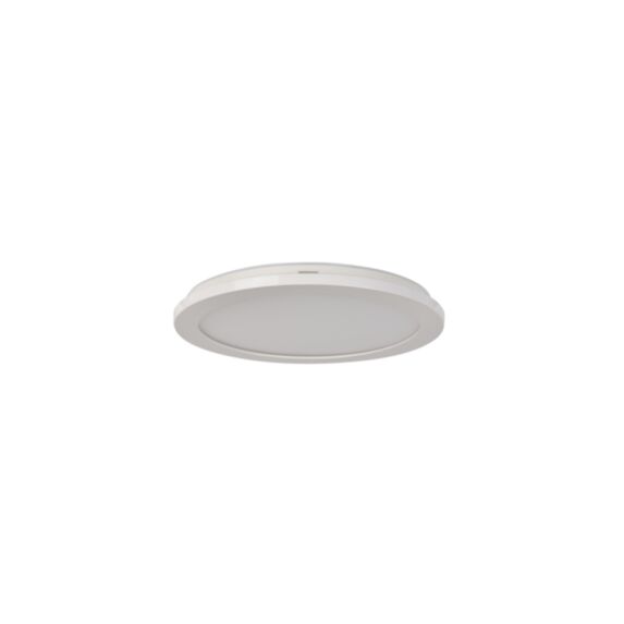 Plafonnier métal blanc mat ublo d30cm - COREP
