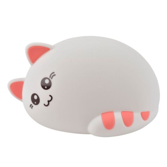 Objet lumineux blanc sleeping cat - COREP