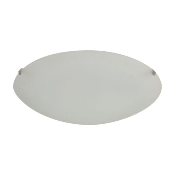 Applique/plafonnier verre blanc serena d25cm