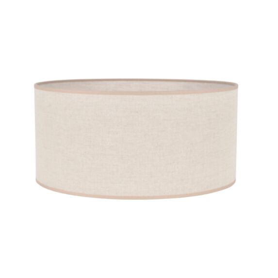 Abat-jour cylindre coton Ø40cm H19cm pyla - COREP
