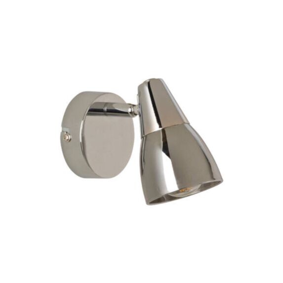 Spot Jasper Verre et Métal Aluminium Brillant/Fumé - COREP