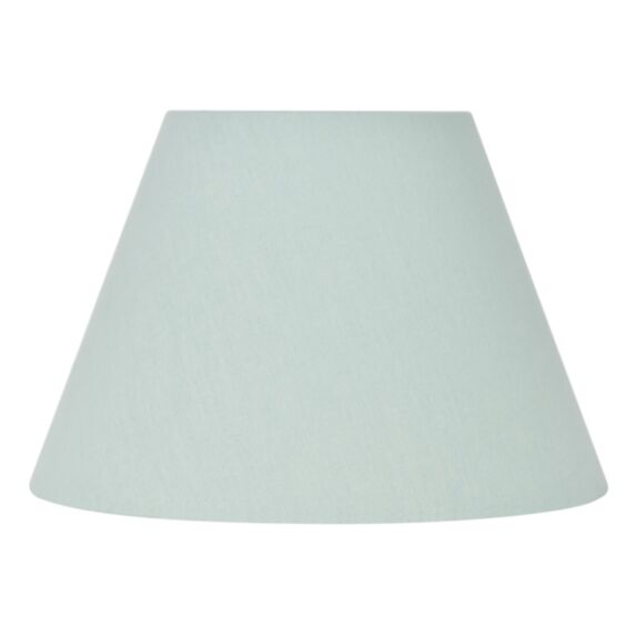 Abat-jour conique coton 19cm sauge - COREP
