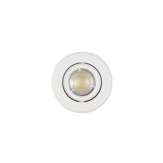 Spot encastré orientable métal blanc ESSEN D10cm Corep