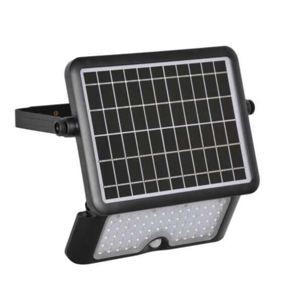 Projecteur solaire LED Alcor XL noir 20cm 10W - LITTLE GARDEN