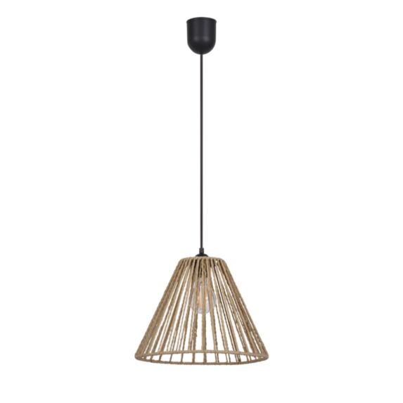 Suspension cordelette de papier naturel 28cm - COREP
