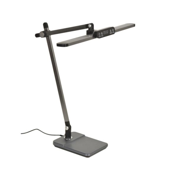 Lampe de bureau ABS alu brossé - COREP