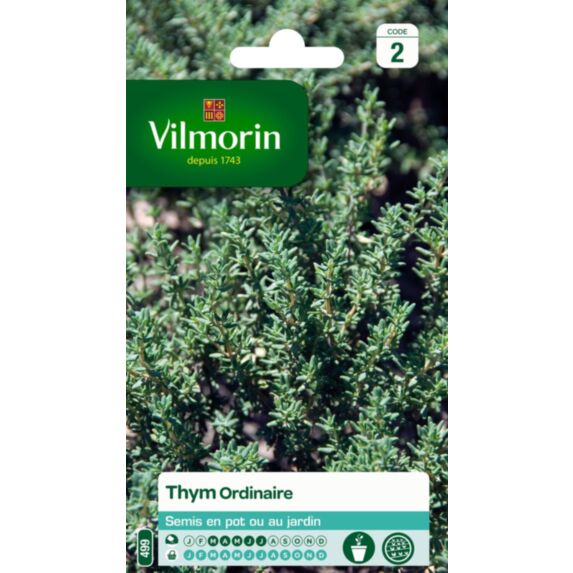 Graines Thym Ordinaire - VILMORIN
