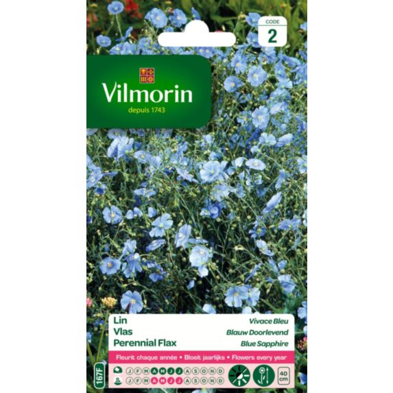 Graines Lin Bleu - VILMORIN