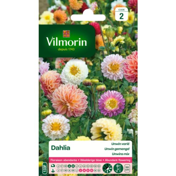 Graines Dahlia Unwin Varié - VILMORIN