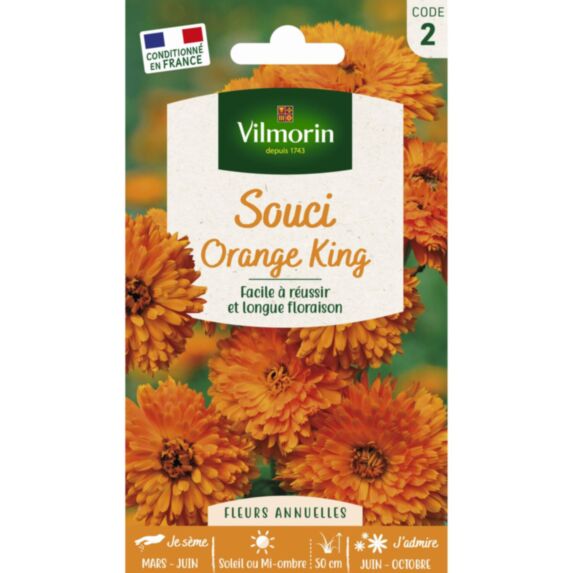 Graines Souci Orange King - VILMORIN
