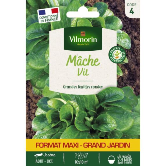 Graines Mâche Vit Grand Format - VILMORIN