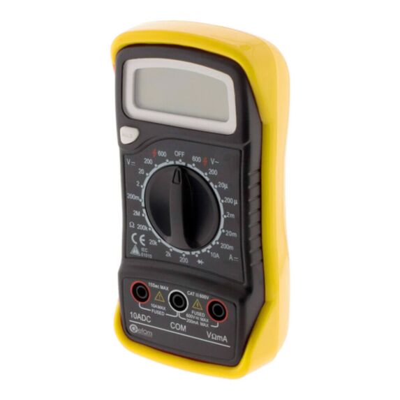 Multimètre digital Cat III avec coque de protection Gefolec 500149