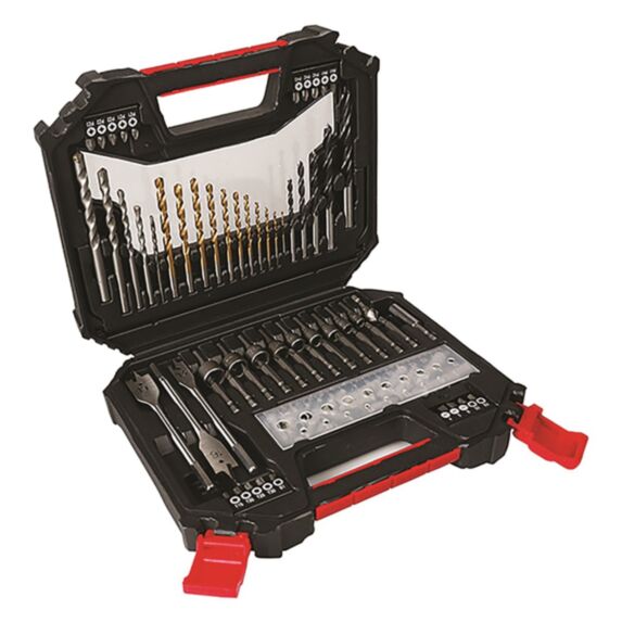 COFFRET DE PERÇAGE ET VISSAGE 128 PIECES