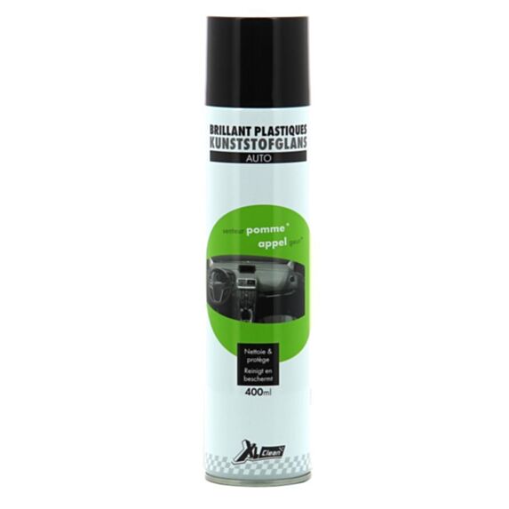 Nettoyant brillant plastiques auto pomme 400 mL - XL CLEAN