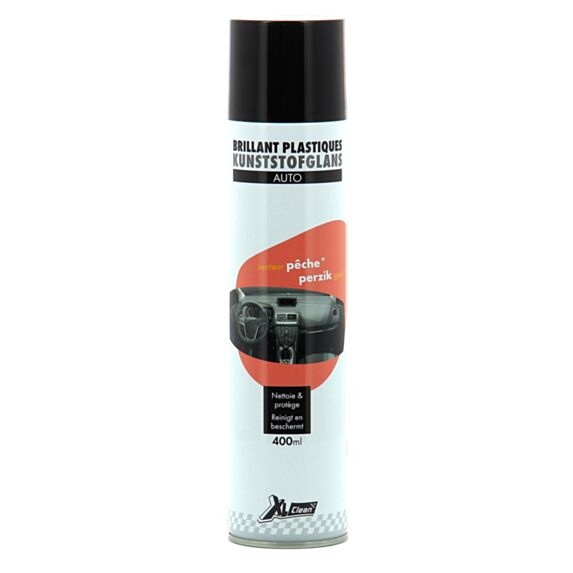 Nettoyant brillant plastiques auto pêche 400 mL - XL CLEAN