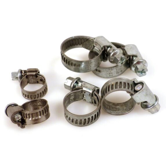 6 colliers de serrage 8-22mm - PRECISION STEEL