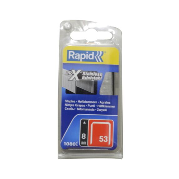 1080 agrafes inox 53/08 mm - RAPID