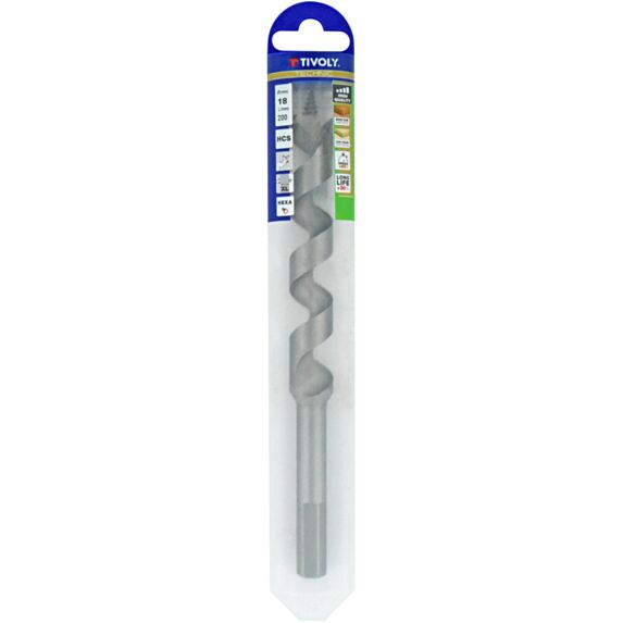 Foret bois spirale unique L200 Diamètre 18