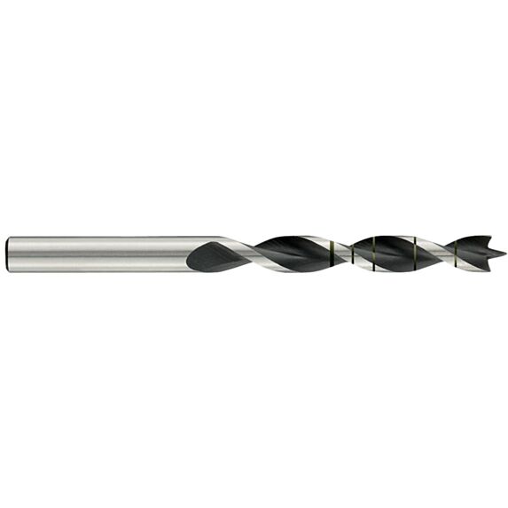 Foret bois 3 pointes ø13 queue cylindrique l151