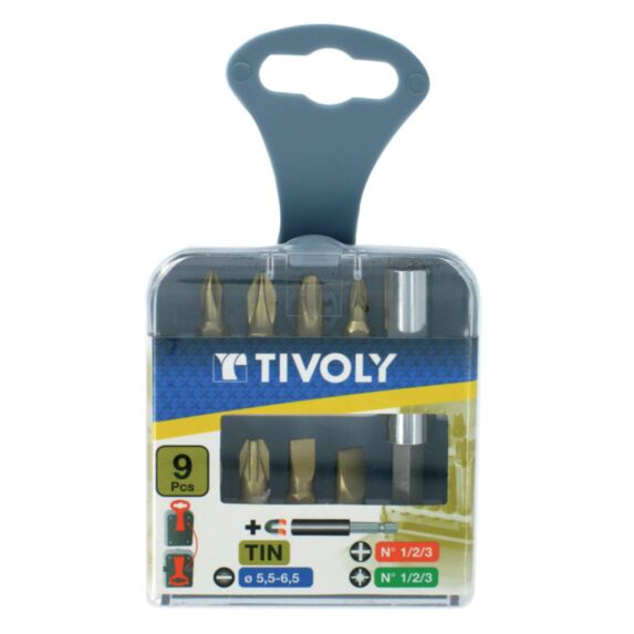 Coffret embouts attache ceinture 9 pcs 