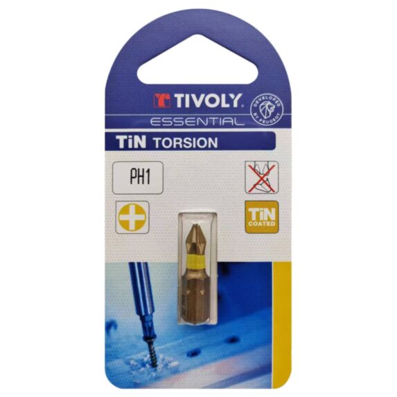 Embout de vissage PH1 torsion - TIVOLY