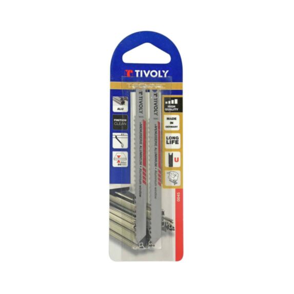 2 lames scie sauteuse U Aluminium EP2-30-TIVOLY