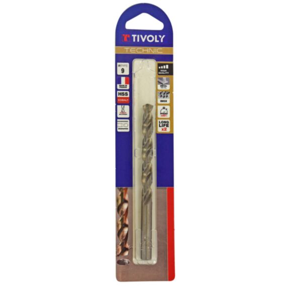 Foret métal Technic Ø9 mm - TIVOLY