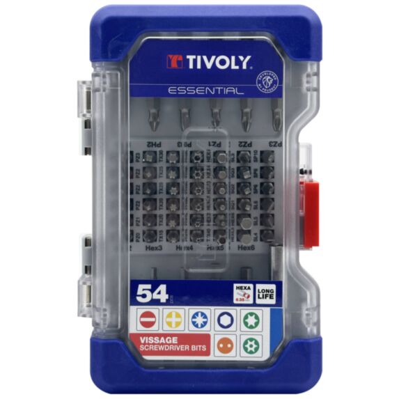 Coffret 53 embouts de vissage - TIVOLY