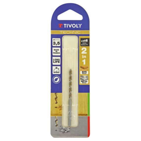 Foret bois/métal Ø3.5