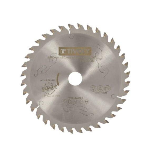 Lame scie circulaire finition ø190 al20 48dents