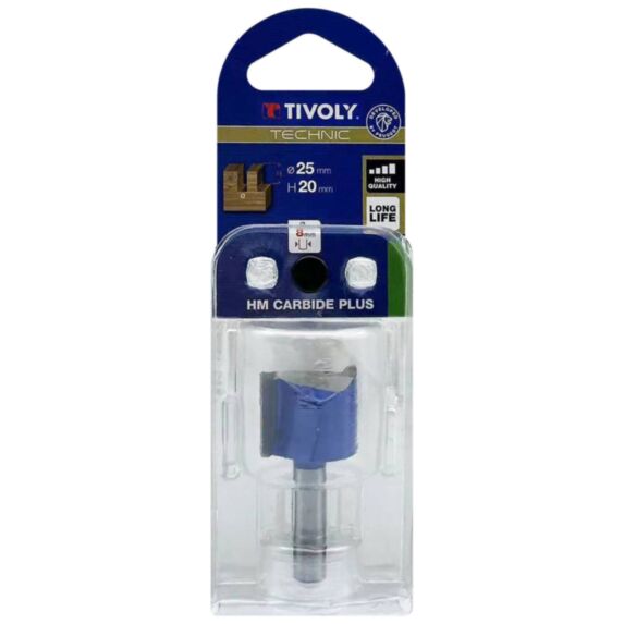 Fraise à rainurer Ø25 mm - TIVOLY