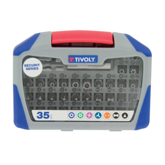 Coffret embouts securit séries 35 pcs 