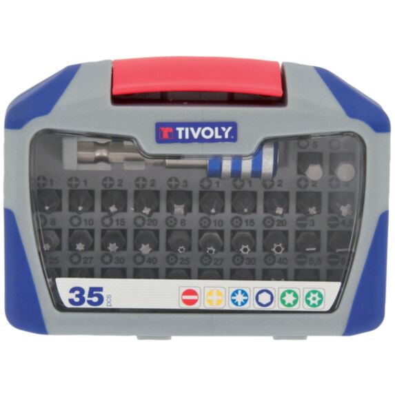 Coffret 35 embouts de vissage - TIVOLY