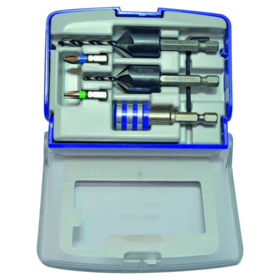 Coffret spécial terrasse en bois Ø3/4+PZ2-TX25-PE X8