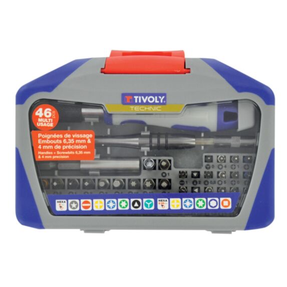 Coffret embouts TORSION & PRECISION 46 pcs Mixte