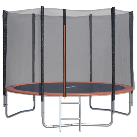 Trampoline avec filet de sécurité et échelle ∅3,05m - TRIGANO