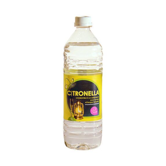 HUILE CITRONELLA 1 LITRE POUR TORCHE DE JARDIN